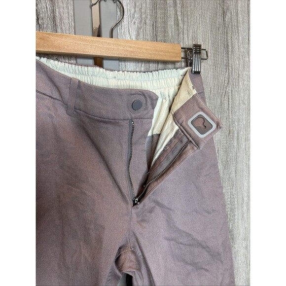Lululemon Pants Trousers Mauve Color Tapered Slim Leg Pockets Size 28 - Picture 3 of 9